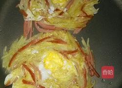 土豆火腿鸡蛋煎饼的做法图解6