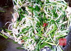 韭菜豆芽炒肉的做法图解11