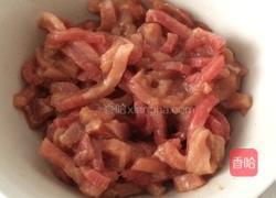 香辣肉丝的做法图解1