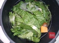 南瓜青菜燕麦粥的做法图解4