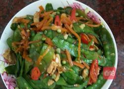 荷兰豆胡萝卜炒瘦肉的做法图解7