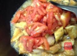 西红柿烧油豆腐的做法图解8