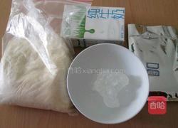 杏仁奶豆腐的做法图解1