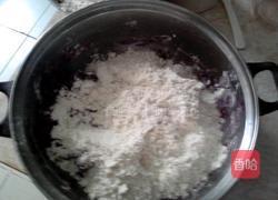 紫薯玫瑰馒头的做法图解5