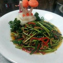 黎蒿炒腊肉的做法[图]