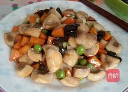 三丁炒蘑菇的做法图解11