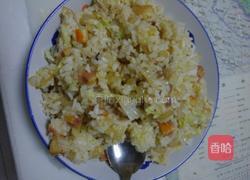 洋葱炒饭的做法图解4