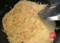 煎土豆丝饼子的做法图解5