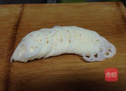 茄汁藕片的做法图解2