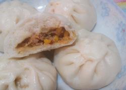 玉米红萝卜肉包子