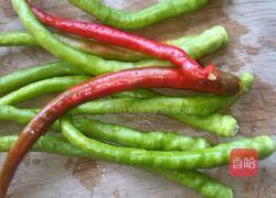 线椒炒粉条的做法图解3