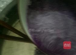 紫甘蓝面条的做法图解4