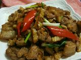 黄瓜干炒五花肉