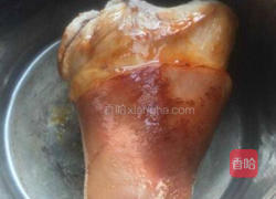 凉拌肘子的做法图解5