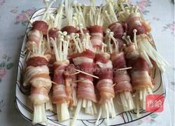 金针菇肉卷的做法图解3