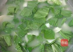 九层塔白菜什鱼汤的做法图解5