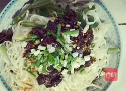 鸡丁拌面的做法图解4