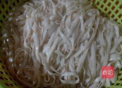 家常炒挂面的做法图解3