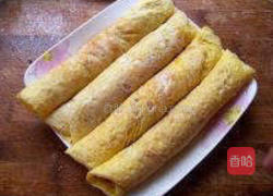 鲜肉蛋卷的做法图解6