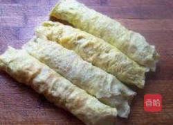 鲜肉蛋卷的做法图解9