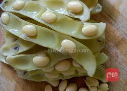 炒狗爪豆的做法图解2