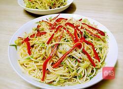 凉拌绿豆芽粉丝的做法图解9