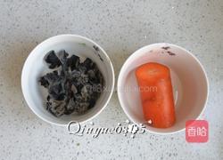菜花木耳的做法图解1