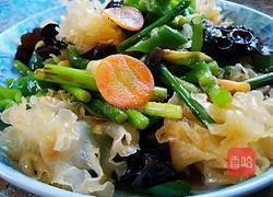 素炒双耳的做法图解11