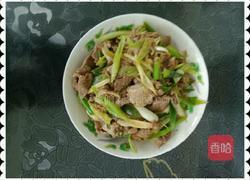 葱爆羊肉的做法图解6