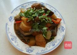 家炒地三鲜的做法图解4