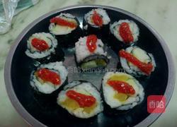 鱼子酱寿司的做法图解2