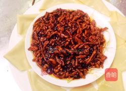 家常京酱肉丝卷千张的做法图解3