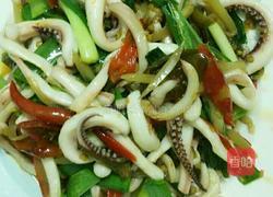 泡椒鱿鱼丝的做法图解10