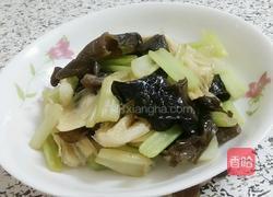 黑木耳芹菜炒腐竹的做法图解11