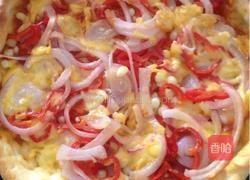 虾仁披萨的做法图解8