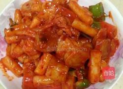 韩国炒年糕的做法图解3