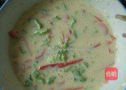 蔬菜火腿鸡蛋饼的做法图解3