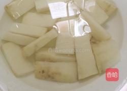 蒜香芦笋炒山药的做法图解4