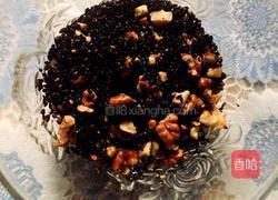 黑芝麻核桃粥的做法图解6