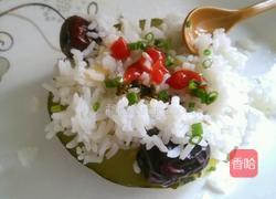 南瓜盅蒸饭的做法图解13