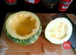 南瓜盅蒸饭的做法图解3