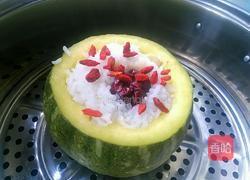 南瓜盅蒸饭的做法图解11