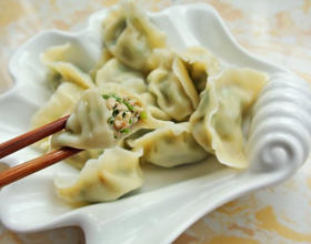 香菜猪肉饺子[图]