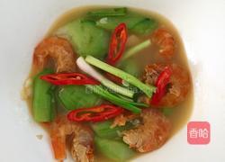 虾仁丝瓜煲的做法图解6