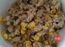 杂蔬炒饭的做法图解5