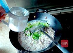 生菜肉丝面的做法图解8