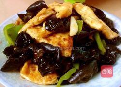 木耳炒豆腐的做法图解12