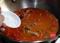 西红柿炖牛腩的做法图解12