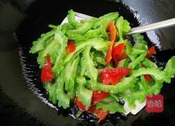 清炒苦瓜的做法图解8