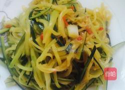 清炒嫩南瓜的做法图解5